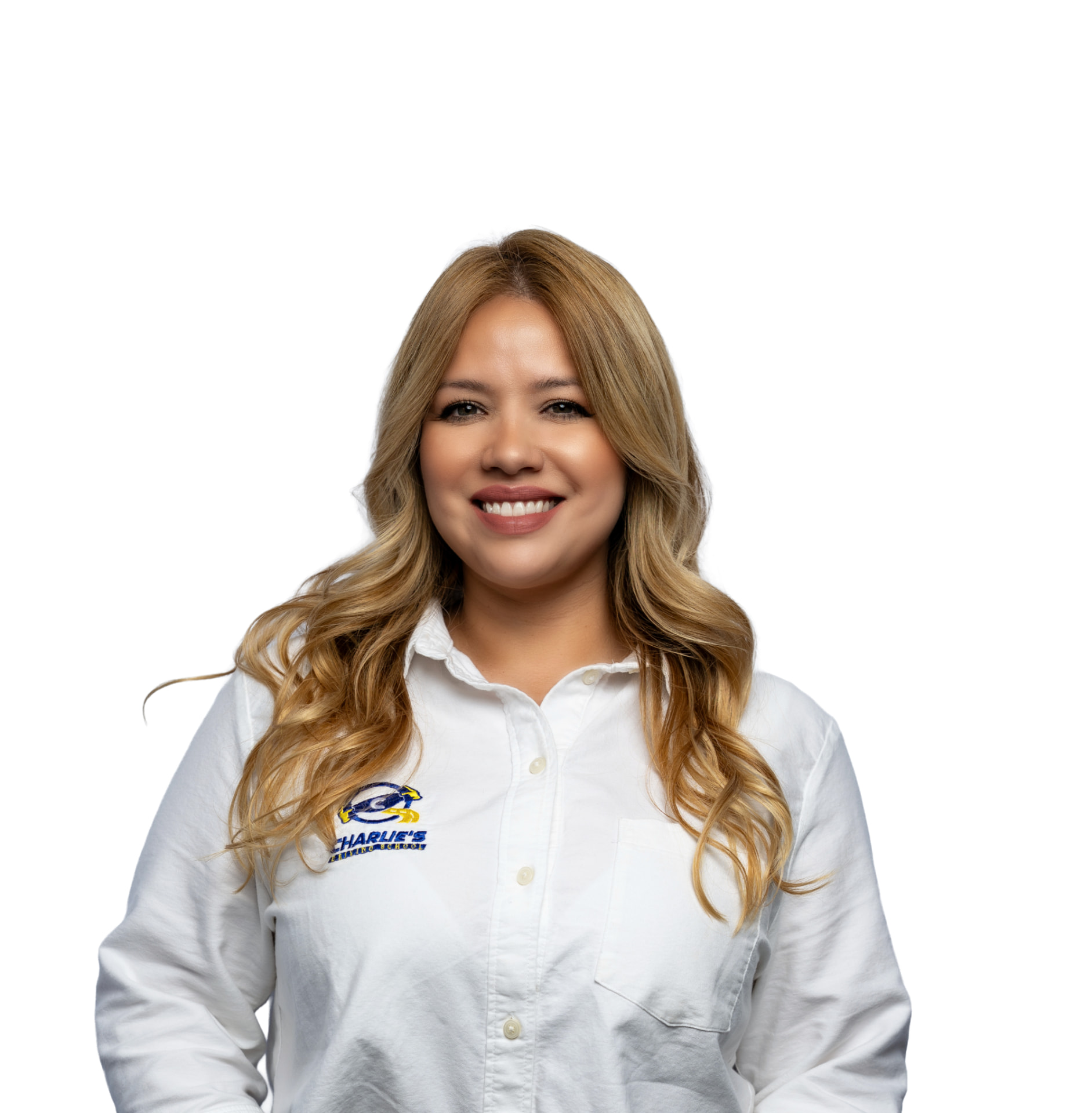 Charlie's Driving School team member ready to help you
