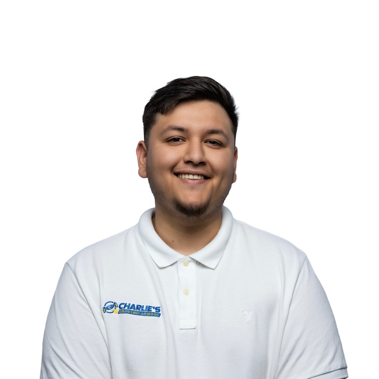 Charlie's Driving School team member ready to help you